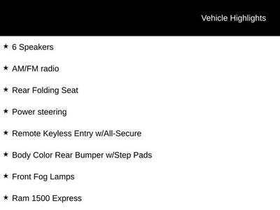 2019 RAM 1500 Classic Express