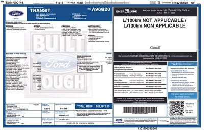 2024 Ford Transit Cargo Van T250