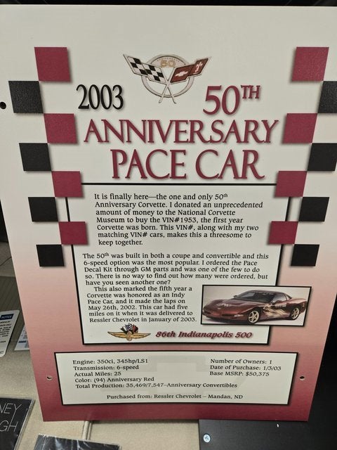 2003 Chevrolet Corvette NA