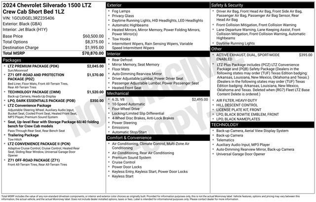 2024 Chevrolet Silverado 1500 LTZ