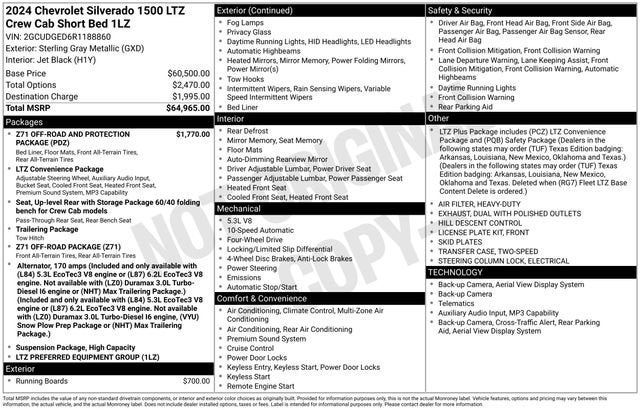2024 Chevrolet Silverado 1500 LTZ