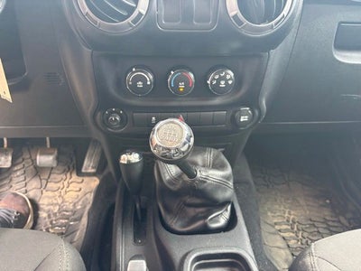 2017 Jeep Wrangler Sport 6-Speed Manual