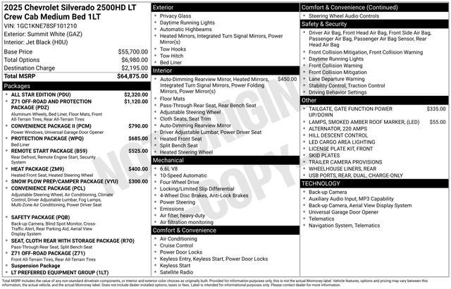 2025 Chevrolet Silverado 2500HD LT