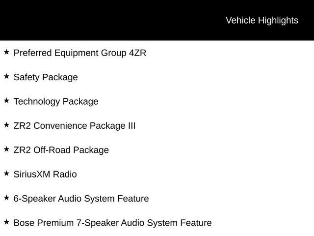 2024 Chevrolet Colorado ZR2
