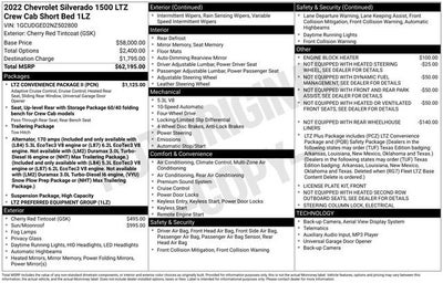 2022 Chevrolet Silverado 1500 LTZ