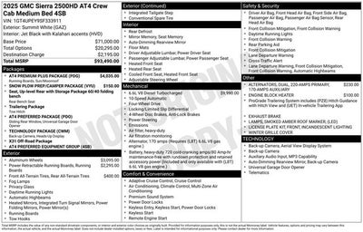 2025 GMC Sierra 2500HD AT4