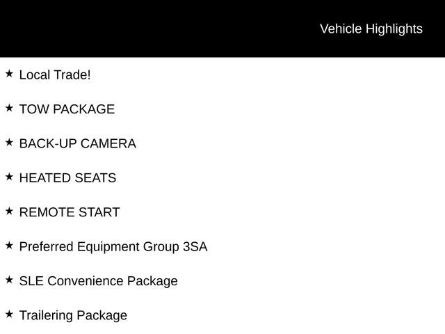 2019 GMC Sierra 1500 SLE