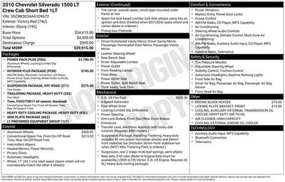 2010 Chevrolet Silverado 1500 LT