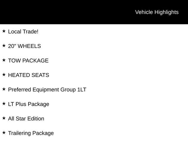2017 Chevrolet Silverado 1500 LT LT1