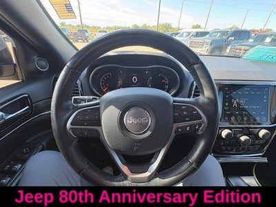 2021 Jeep Grand Cherokee 80th Anniversary Edition