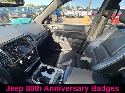 2021 Jeep Grand Cherokee 80th Anniversary Edition