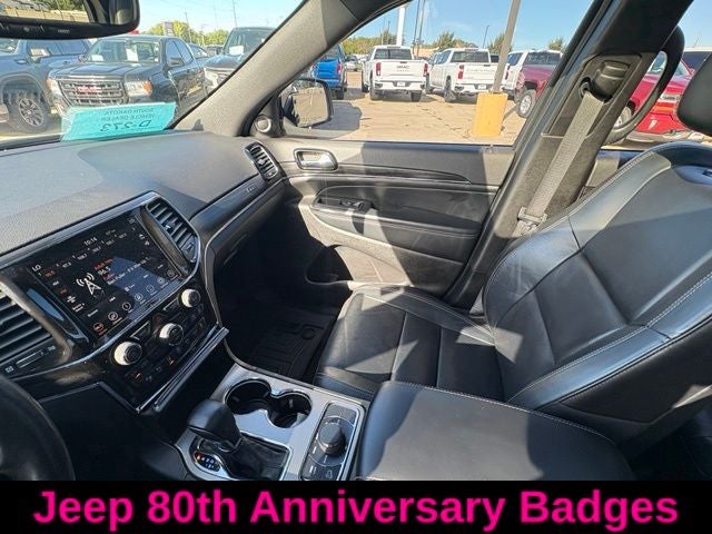 2021 Jeep Grand Cherokee 80th Anniversary Edition