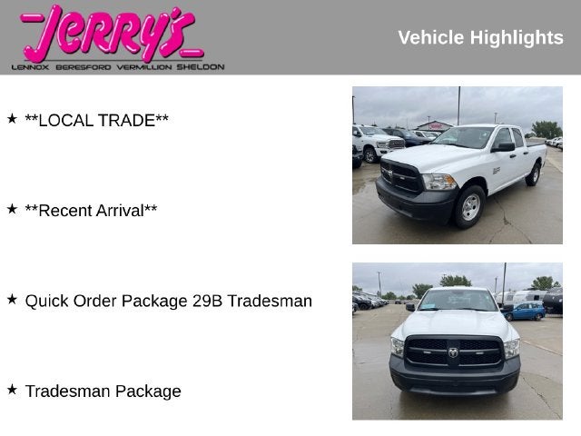 2023 RAM 1500 Classic Tradesman