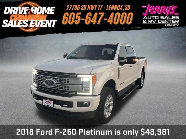 2018 Ford F-250 Super Duty Platinum