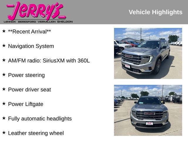 2026 GMC Acadia Elevation