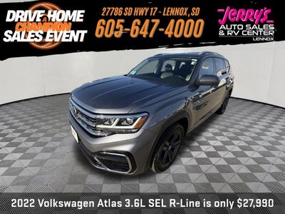 2022 Volkswagen Atlas 3.6L V6 SEL R-Line