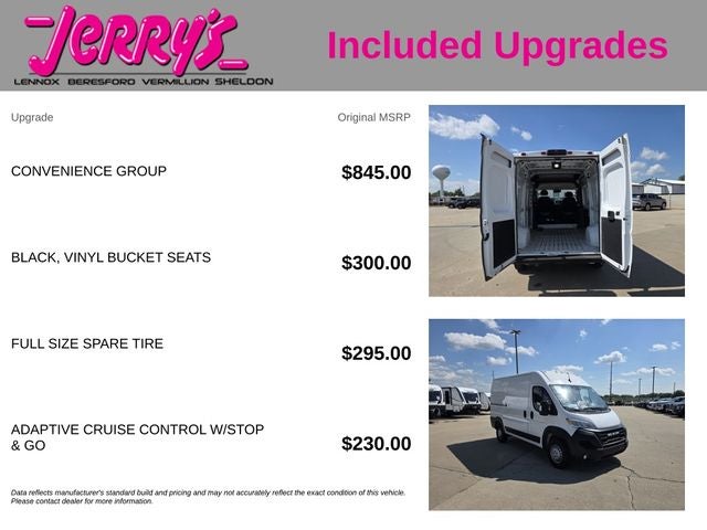 2025 RAM ProMaster 2500 High Roof