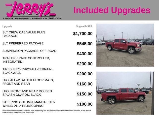 2014 GMC Sierra 1500 SLT
