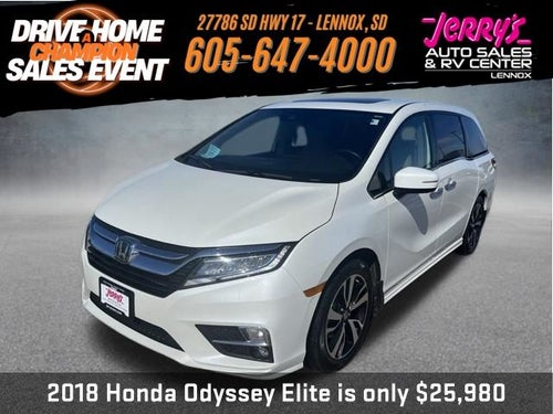 2018 Honda Odyssey Elite