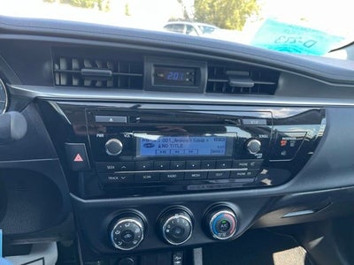 2015 Toyota Corolla L