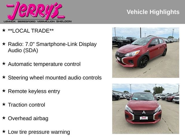 2024 Mitsubishi Mirage Black Edition