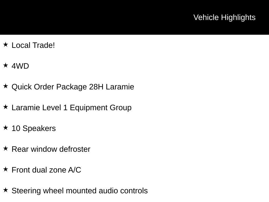 2020 RAM 1500 Laramie