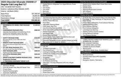 2025 Chevrolet Silverado 2500HD LT