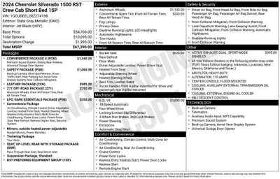 2024 Chevrolet Silverado 1500 RST