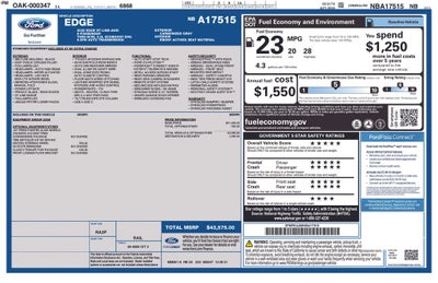 2022 Ford Edge ST Line