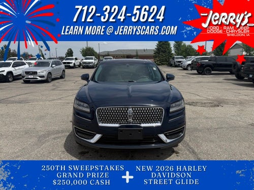 2019 Lincoln Nautilus Reserve