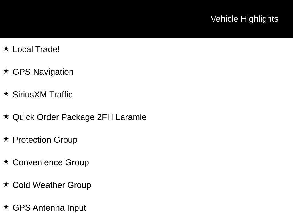 2016 RAM 2500 Laramie