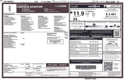 2024 Lincoln Aviator Reserve
